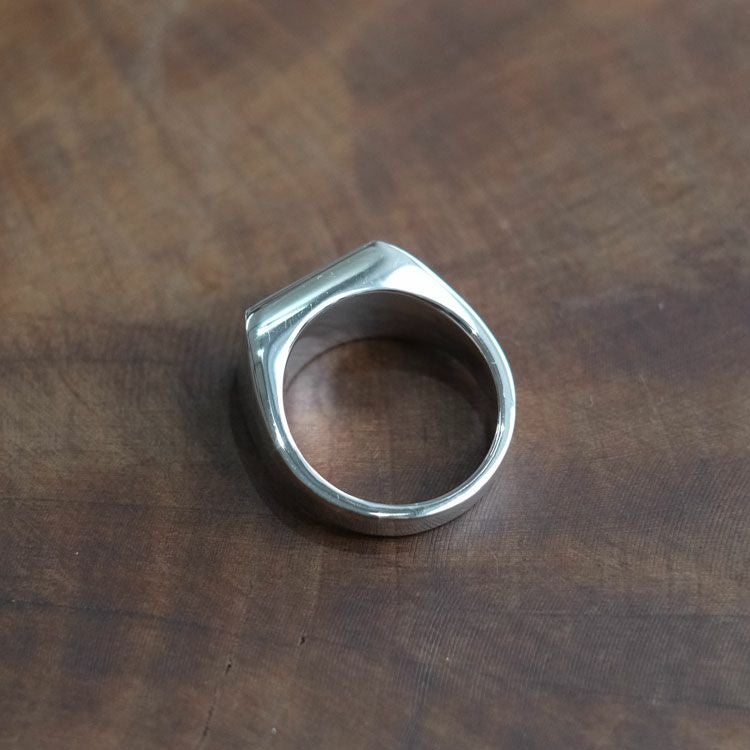 Signet with Gold Flower Ring