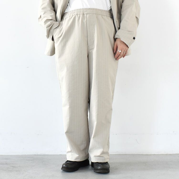 TECH EASY TROUSERS HERRINGBONE テックイージートラウザーズ ヘリンボン