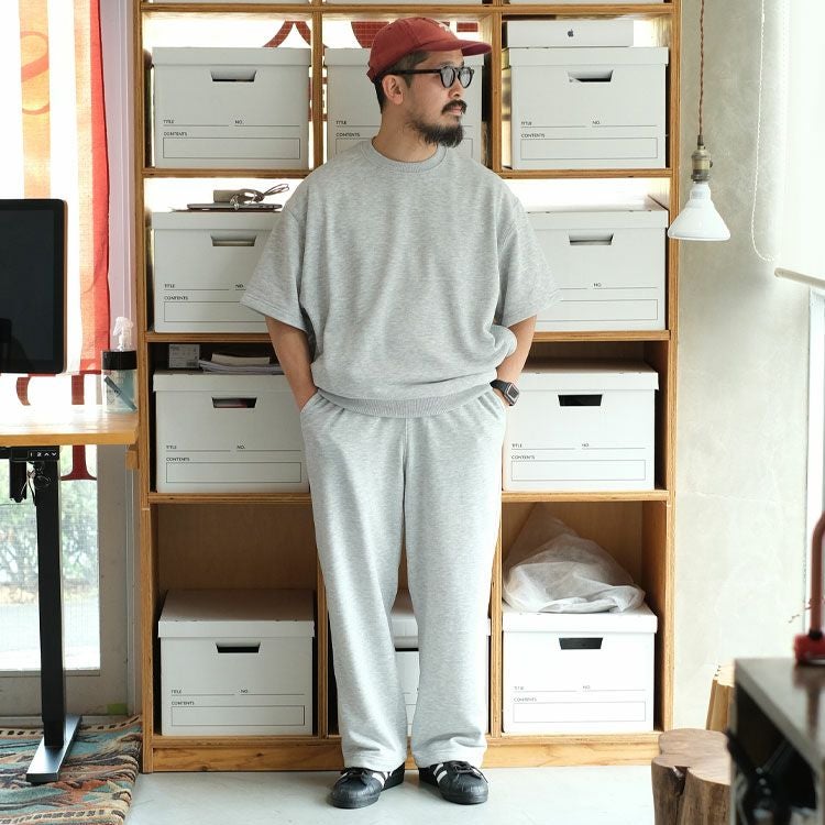TECH SWEAT CREW S/S テックスウェットクルー ショートスリーブ/BE