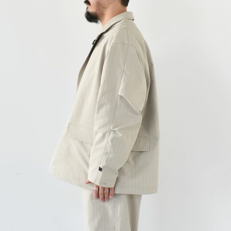 TECH LOOSE 2B JACKET HERRINGBONE テックルーズ2Bジャケット