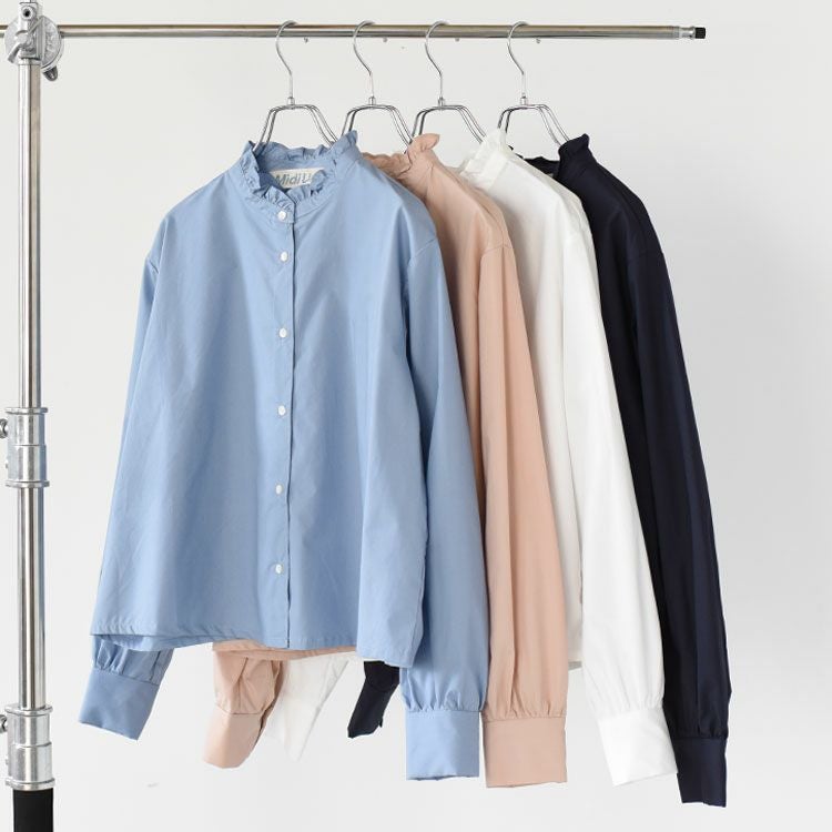 frill short shirt フリルショーシャツ