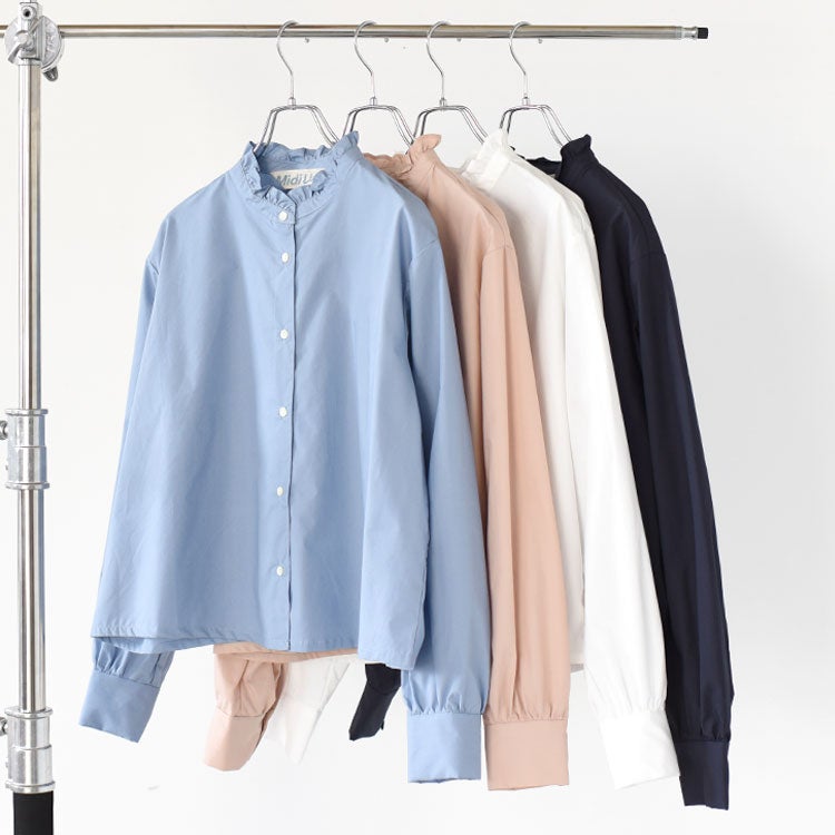 frill short shirt フリルショーシャツ
