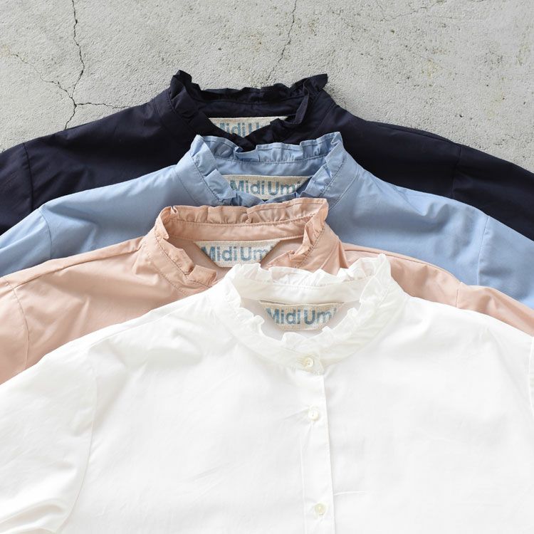 frill short shirt フリルショーシャツ