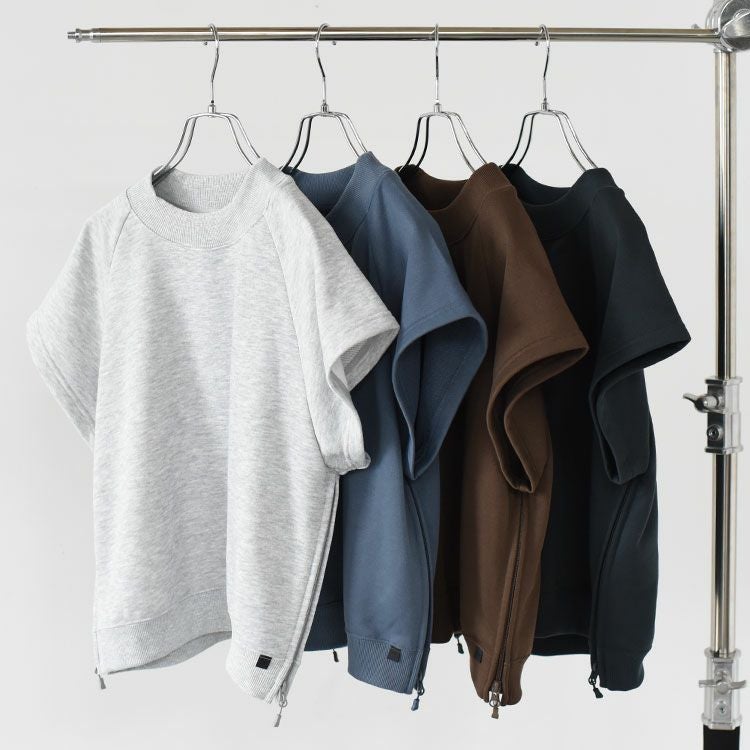 W's TECH SWEAT MOCKNECK ウィメンズ スウェット モックネック/BE