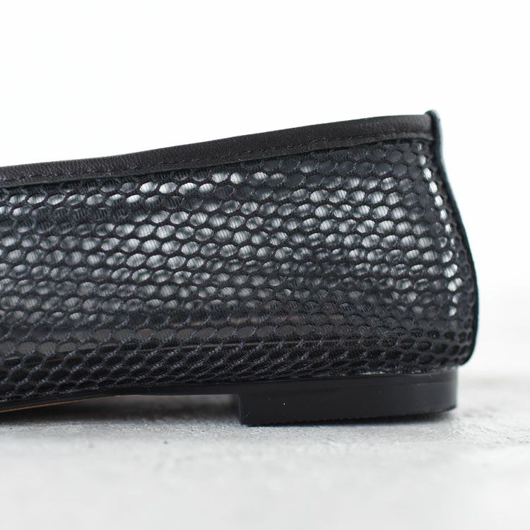 メッシュフラットシューズ