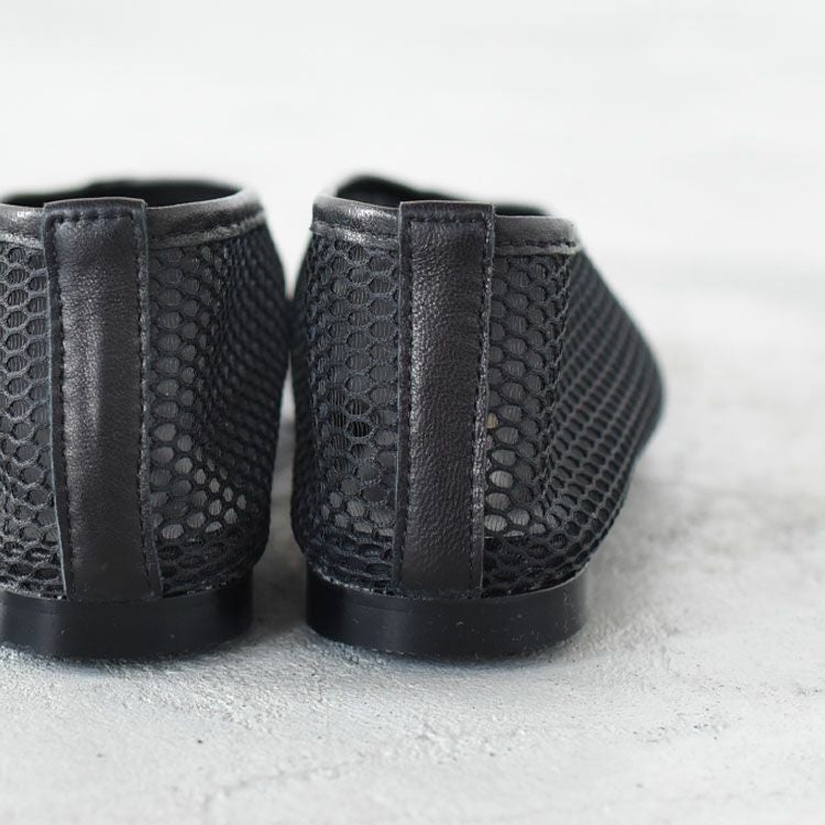 メッシュフラットシューズ