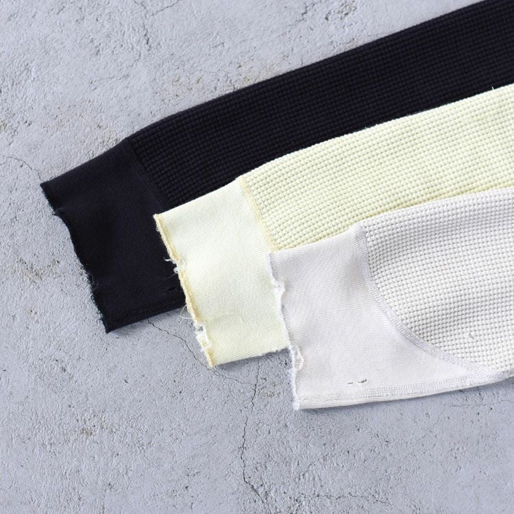WAFFLE LONG SLEEVE TEE ワッフルロングスリーブT