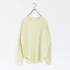 WAFFLE LONG SLEEVE TEE ワッフルロングスリーブT
