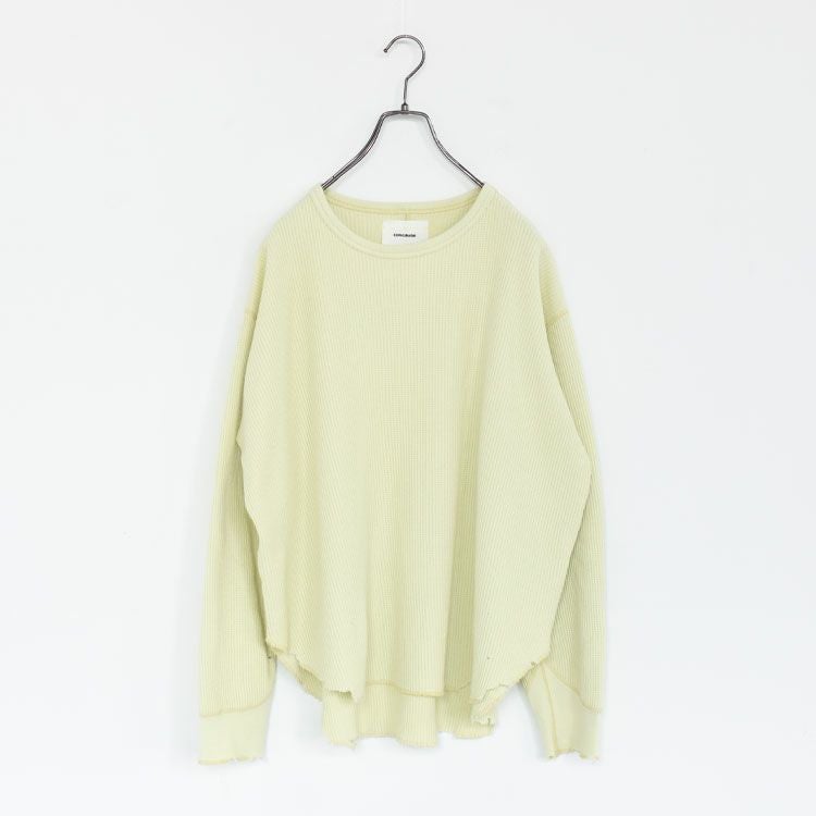 WAFFLE LONG SLEEVE TEE ワッフルロングスリーブT