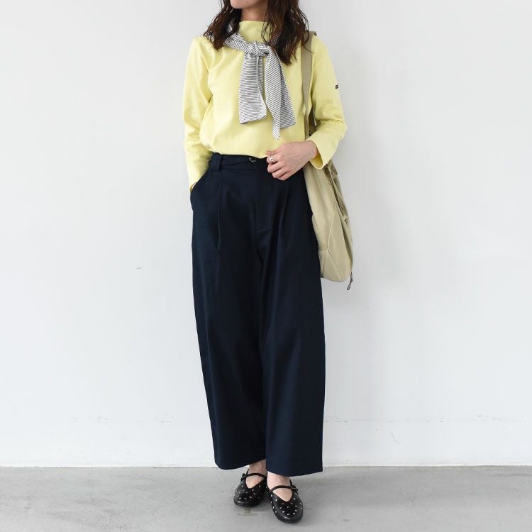 slacks pants with belt スラックスパンツ ウィズベルト