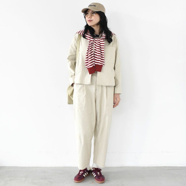 slacks pants with belt スラックスパンツ ウィズベルト