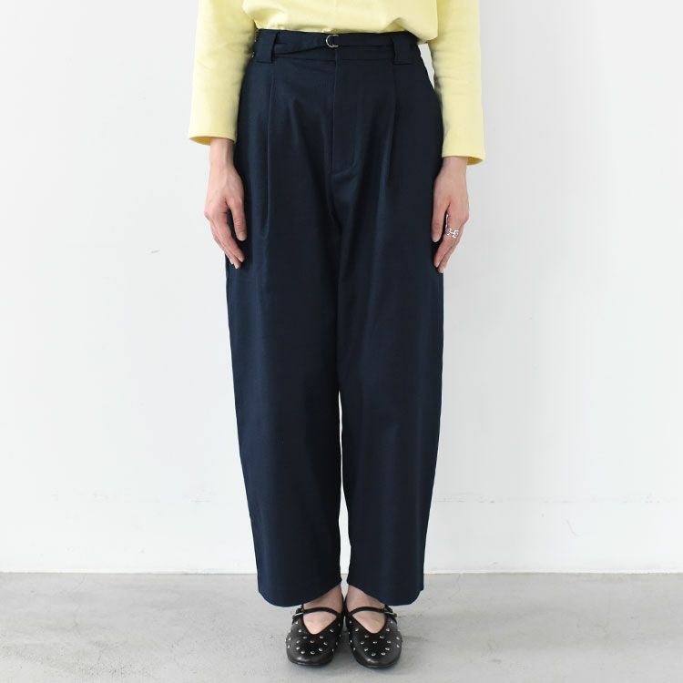 slacks pants with belt スラックスパンツ ウィズベルト