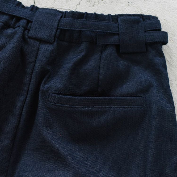slacks pants with belt スラックスパンツ ウィズベルト