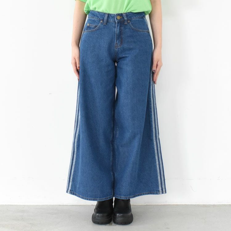 FIREBIRD ADILENIUM TRACK PANTS DENIM ファイヤーバード アディ