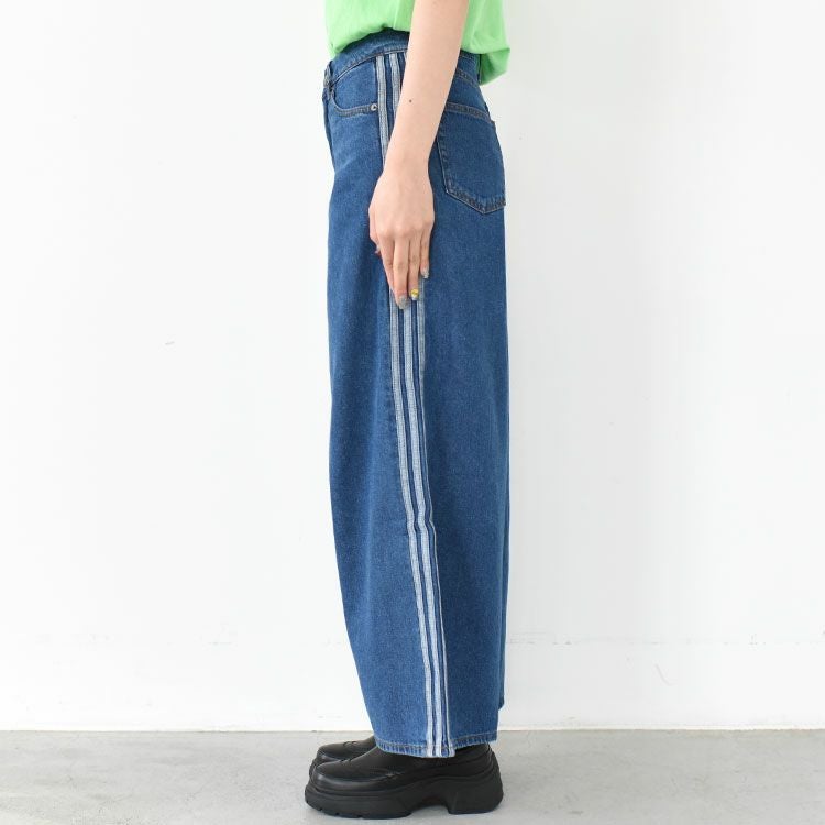 FIREBIRD ADILENIUM TRACK PANTS DENIM ファイヤーバード アディ