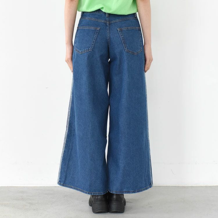 FIREBIRD ADILENIUM TRACK PANTS DENIM ファイヤーバード アディレニウム トラックパンツ デニム