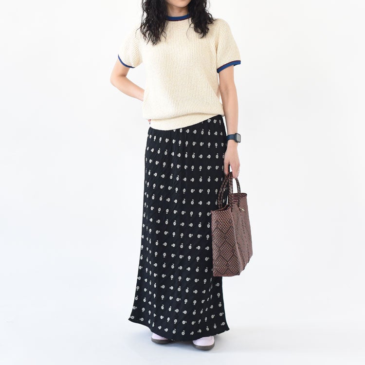 ILICA JACQUARD SKIRT イリカ ジャガードスカート