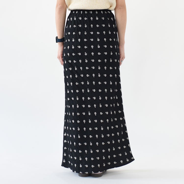 THE SHINZONE ILICA JACQUARD SKIRT ブラック ILICA JACQUARD SKIRT – Shinzone