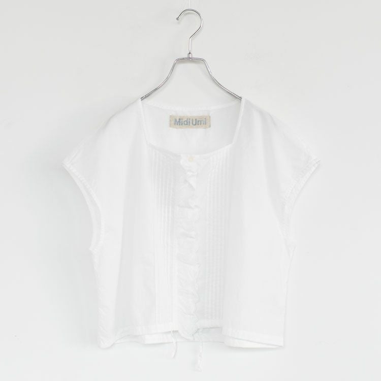 pin tuck lace vest ピンタックレースベスト