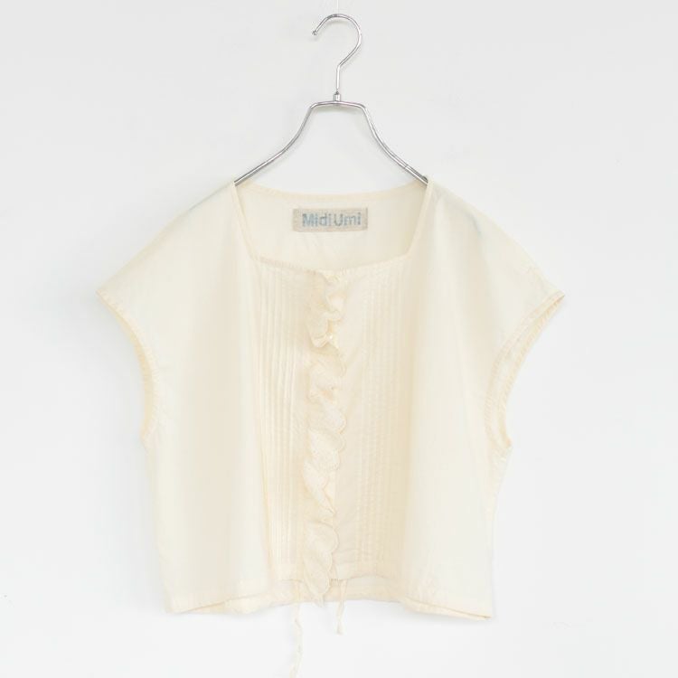 pin tuck lace vest ピンタックレースベスト