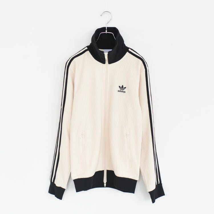 アディダス アディカラー ワッフルクラシック トラックトップ XSサイズ adidas WAFFLE CLASSIC TRACK TOP ダークブラウン（アディダス