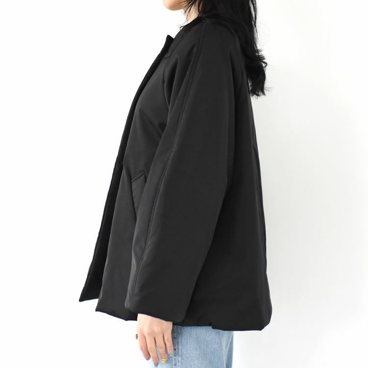 COLLARLESS PADDED COAT カラーレス パデッドコート