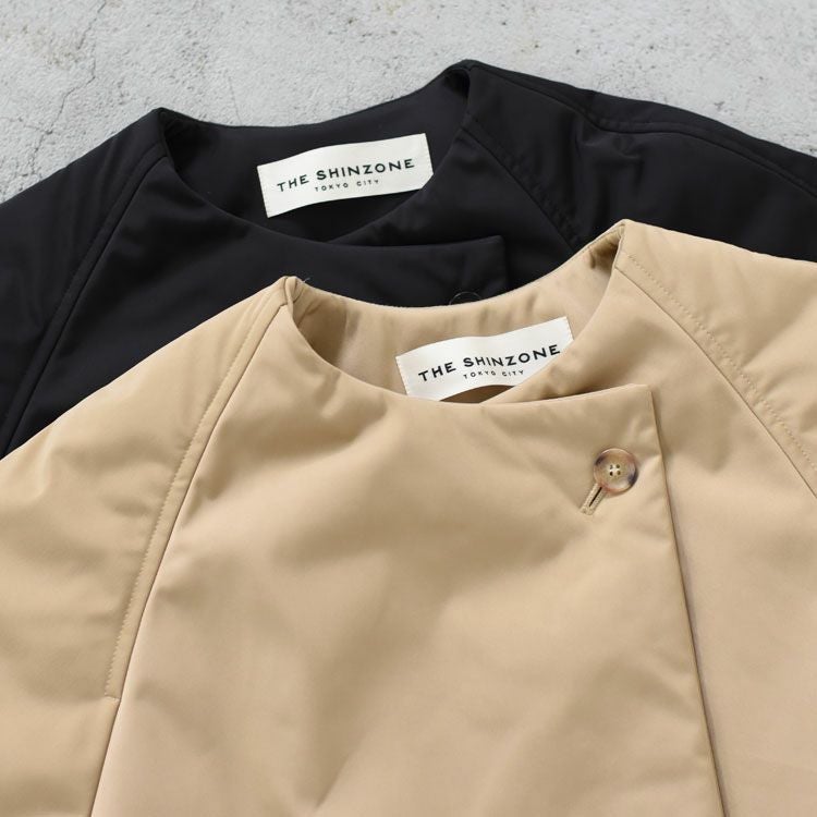 COLLARLESS PADDED COAT カラーレス パデッドコート