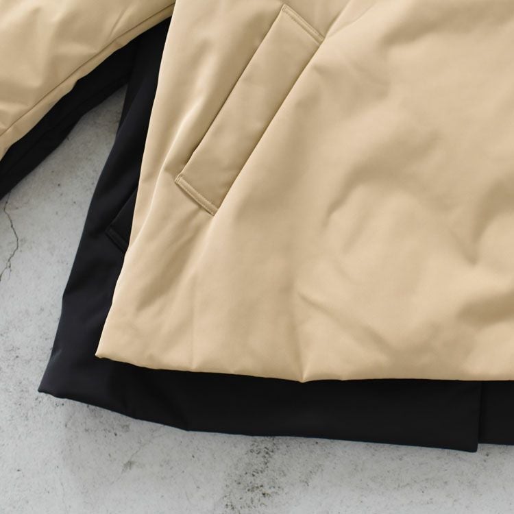 COLLARLESS PADDED COAT カラーレス パデッドコート