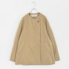 COLLARLESS PADDED COAT カラーレス パデッドコート