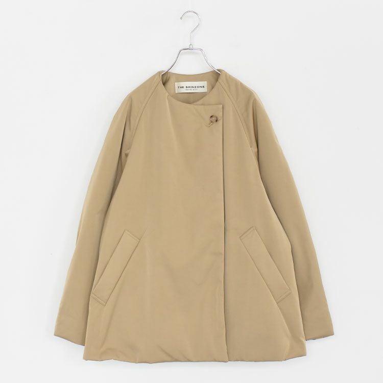 COLLARLESS PADDED COAT カラーレス パデッドコート