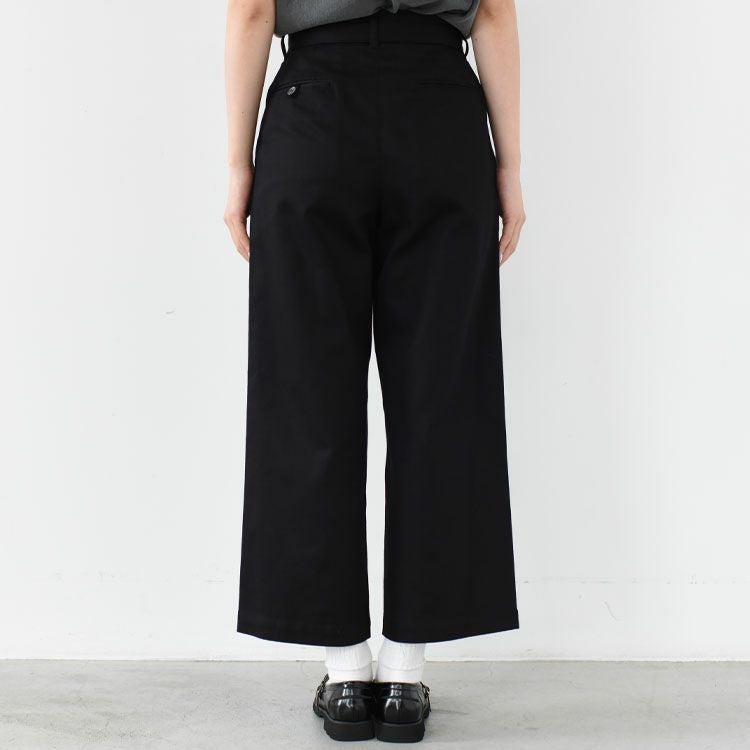 drill two tuck trousers ドリルツータックトラウザーズ