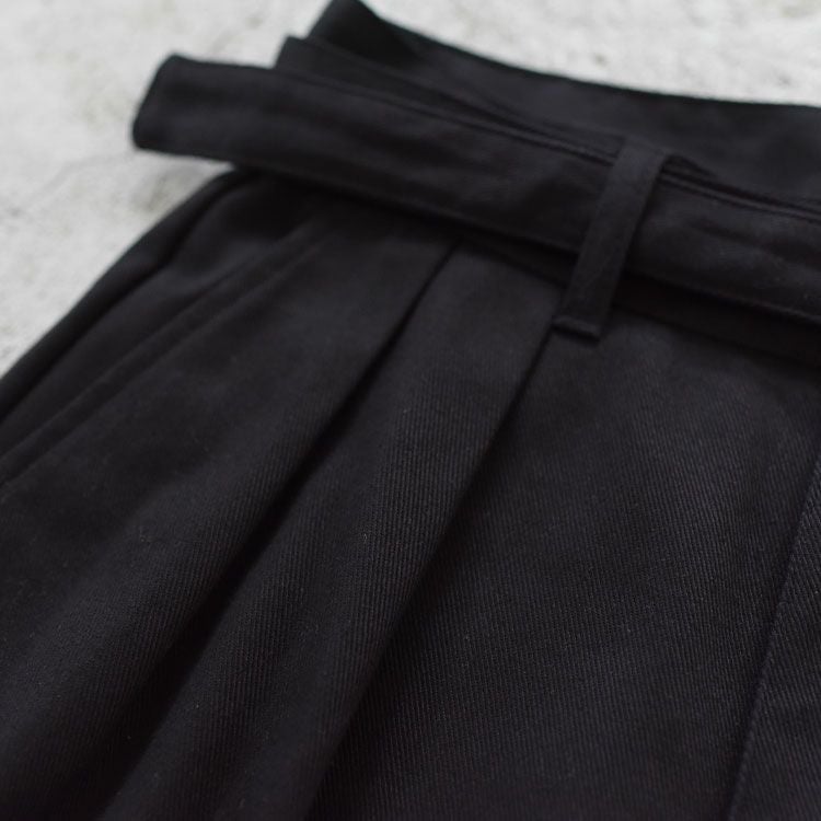 drill two tuck trousers ドリルツータックトラウザーズ