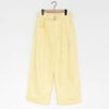 drill two tuck trousers ドリルツータックトラウザーズ