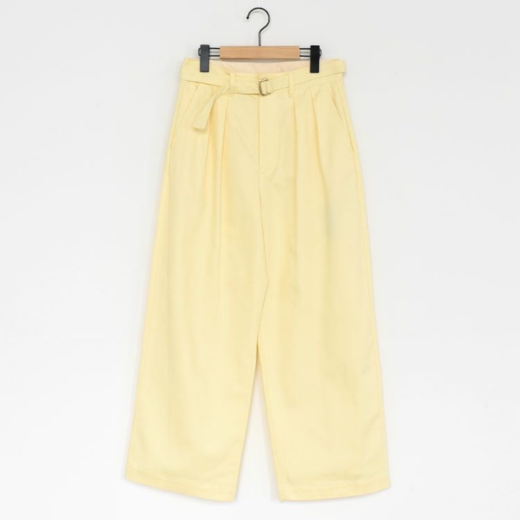 drill two tuck trousers ドリルツータックトラウザーズ