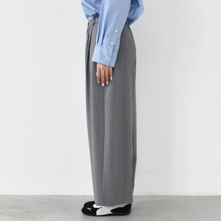 hiwaist wide trousers ハイウエストワイドトラウザー