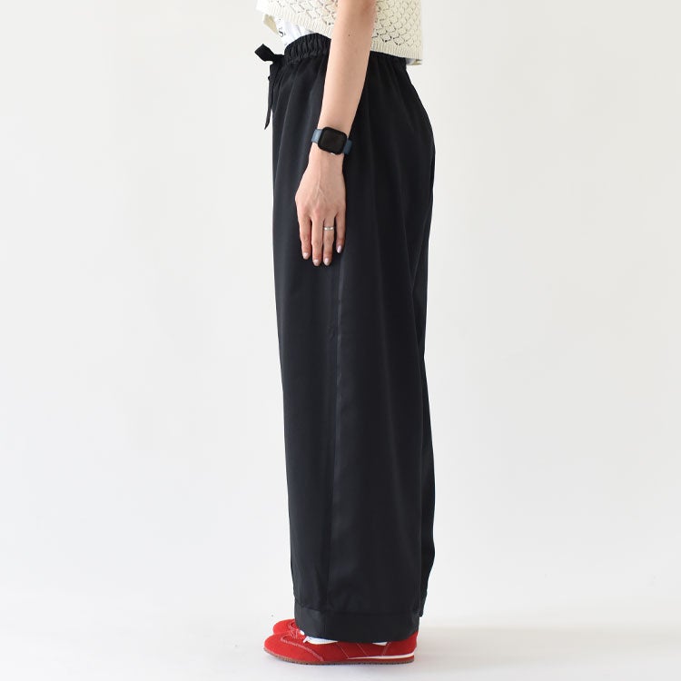 drawstring hem pajama pants ドローストリングヘムパジャマパンツ