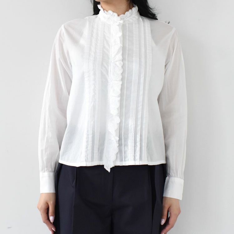 pin tuck lace shirt ピンタックレースシャツ