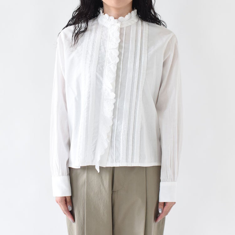 pin tuck lace shirt ピンタックレースシャツ