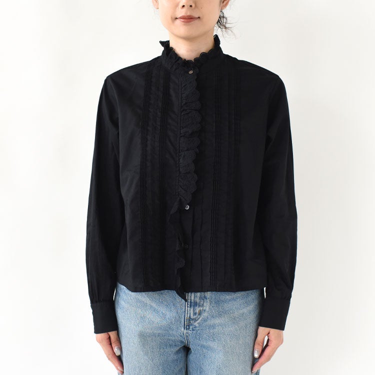 pin tuck lace shirt ピンタックレースシャツ