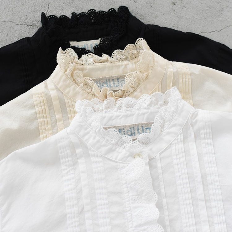 pin tuck lace shirt ピンタックレースシャツ