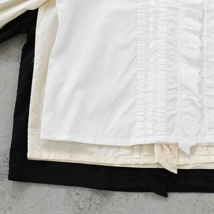 pin tuck lace shirt ピンタックレースシャツ