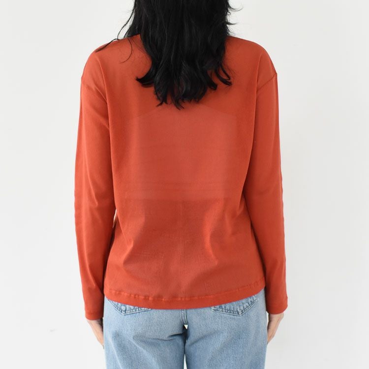 STRECH TULE POLO SHT ストレッチチュールポロシャツ