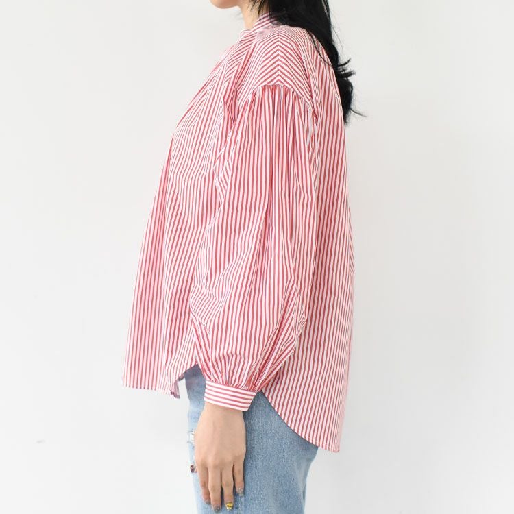 STRIPE AMICAL SHT ストライプアミカルシャツ