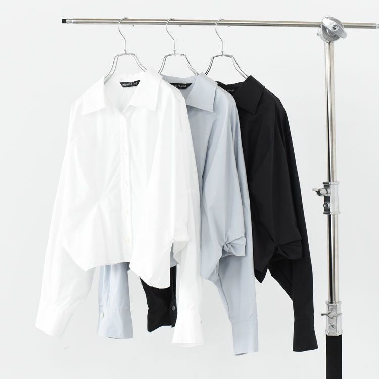 cocoon short shirt コクーンショートシャツ