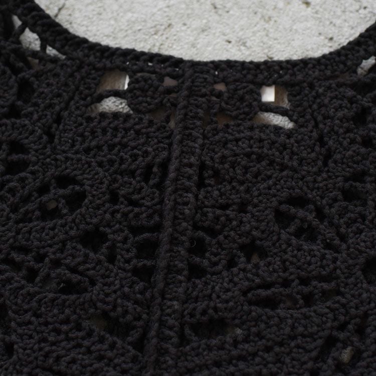 lace knitting cardigan レース編みショートカーディガン/2-820012