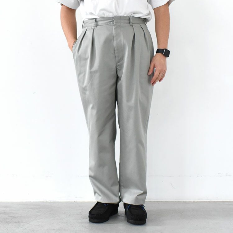 Double Pleated Chino Pants ダブルプリーティドチノパンツ/S24FC054