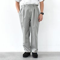 Double Pleated Chino Pants ダブルプリーティドチノパンツ