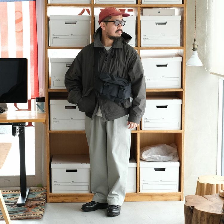 Double Pleated Chino Pants ダブルプリーティドチノパンツ/S24FC054