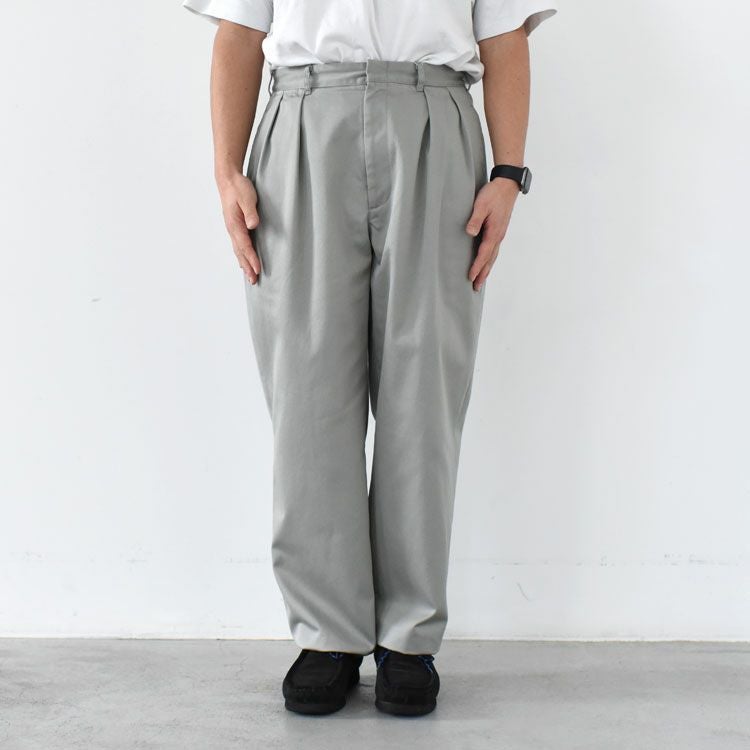 Double Pleated Chino Pants ダブルプリーティドチノパンツ/S24FC054