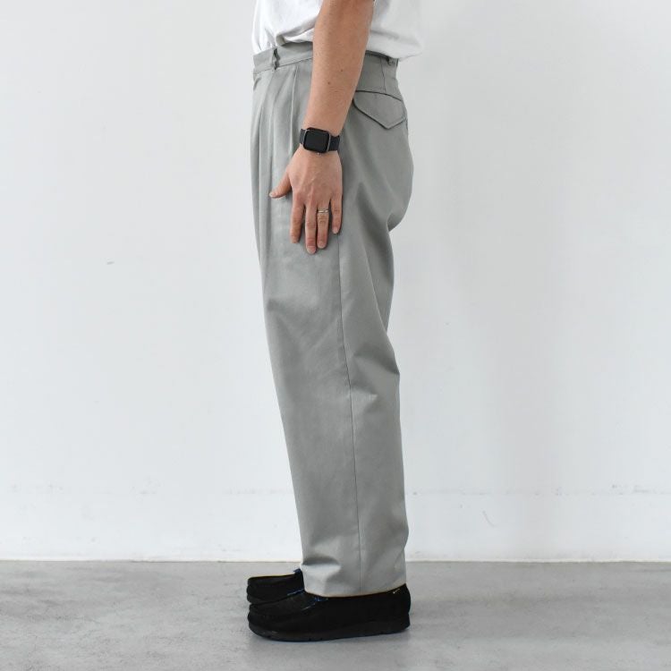 Double Pleated Chino Pants ダブルプリーティドチノパンツ/S24FC054
